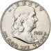 Estados Unidos da América, Half Dollar, Franklin Half Dollar, 1961, U.S. Mint