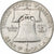 Estados Unidos, Half Dollar, Franklin Half Dollar, 1961, U.S. Mint, Plata, MBC