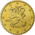 Finland, 10 Euro Cent, 2006, Vantaa, MS(63), Brass, KM:101