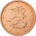 Finlandia, 2 Euro Cent, 2006, SPL, Acciaio placcato rame, KM:99