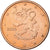 Finnland, Euro Cent, 2006, Vantaa, Copper Plated Steel, UNZ, KM:98