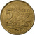 Poland, 5 Groszy, 2005, Warsaw, Brass, AU(50-53), KM:278