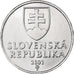 Slovacchia, 10 Halierov, 2001, Alluminio, FDC, KM:17