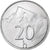 Slovakia, 20 Halierov, 1993, Aluminum, MS(65-70), KM:18