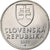 Slowakei, 2 Koruna, 2003, Nickel plated steel, UNZ, KM:13