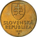 Slovacchia, 10 Koruna, 1995, Alluminio-bronzo, FDC, KM:11