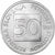 Slovenia, 50 Stotinov, 1993, Aluminum, MS(65-70), KM:3