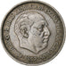 Spanien, Caudillo and regent, 25 Pesetas, 1958, Kupfer-Nickel, SS, KM:787