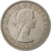 Great Britain, Elizabeth II, Florin, Two Shillings, 1961, Copper-nickel