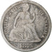 Estados Unidos da América, Dime, Seated Liberty Dime, 1875, U.S. Mint, Prata