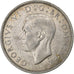 Gran Bretagna, George VI, 1/2 Crown, 1939, Argento, MB+, KM:856