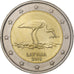 Lettonie, 2 Euro, Black Stork, 2015, Vilnius, Bimétallique, SPL