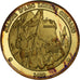 France, Médaille, Jeanne d'Arc, Gold plated silver, L'Histoire de France, SPL