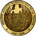 Francia, medaglia, Philippe Auguste, Gold plated silver, L'Histoire de France