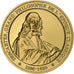 Francia, medaglia, Descartes, Gold plated silver, L'Histoire de France, SPL