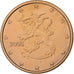 Finland, Euro Cent, 2005, Vantaa, Copper Plated Steel, MS(63)