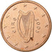 Ireland - Eire, Euro Cent, 2005, Dublin, Copper Plated Steel, MS(63)