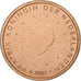 Nederland, 2 Euro Cent, 2007, Utrecht, Copper Plated Steel, UNC-