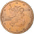 Finland, 5 Euro Cent, 2005, Vantaa, Copper Plated Steel, MS(63)