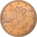 Finlandia, 5 Euro Cent, 2005, Vantaa, Acciaio placcato rame, SPL