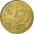 Países Baixos, 50 Euro Cent, 2008, Utrecht, Nordic gold, MS(63)