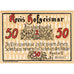 Niemcy, Hofgeismar Kreissparkasse, 50 Pfennig, UNC(60-62)