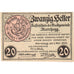 Áustria, Marchegg N.Ö. Stadtgemeinde, 20 Heller, 1920-10-03, UNC(60-62)