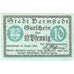 Alemania, Darmstadt, 10 Pfennig, 1920-12-15, EBC+