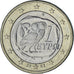 Grèce, Euro, 2002, Athènes, SUP, Bimétallique, KM:187