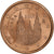 Spanje, Juan Carlos I, 5 Euro Cent, 2001, Madrid, UNC-, Copper Plated Steel