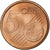 Spanje, Juan Carlos I, 5 Euro Cent, 2001, Madrid, UNC-, Copper Plated Steel