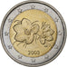 Finlândia, 2 Euro, 2003, Mint of Finland, MS(63), Bimetálico, KM:105