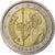 Spanje, Juan Carlos I, 2 Euro, Don Quichotte, 2005, Madrid, UNC-, Bi-Metallic