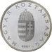 Hungary, 10 Forint, 2001, Budapest, Copper-nickel, MS(63), KM:695