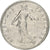 Francja, 1/2 Franc, Semeuse, 1965, Paris, Nikiel, EF(40-45), Gadoury:429