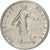 Francja, 1/2 Franc, Semeuse, 1966, Paris, Nikiel, AU(50-53), Gadoury:429