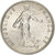 Francja, 1/2 Franc, Semeuse, 1972, Paris, Nikiel, MS(60-62), Gadoury:429