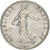 Francja, 1/2 Franc, Semeuse, 1974, Paris, Nikiel, AU(55-58), Gadoury:429