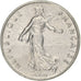 Francja, 1/2 Franc, Semeuse, 1978, Paris, Nikiel, AU(55-58), Gadoury:429