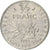 Francja, 1/2 Franc, Semeuse, 1983, Paris, Nikiel, EF(40-45), Gadoury:429