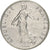 Francja, 1/2 Franc, Semeuse, 1983, Paris, Nikiel, AU(55-58), Gadoury:429