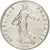 Francja, 1/2 Franc, Semeuse, 1984, Paris, Nikiel, AU(55-58), Gadoury:429