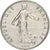 Francja, 1/2 Franc, Semeuse, 1985, Paris, Nikiel, AU(55-58), Gadoury:429