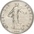 Francja, 1/2 Franc, Semeuse, 1996, Paris, Nikiel, AU(55-58), Gadoury:429