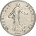 Francja, 1/2 Franc, Semeuse, 1996, Paris, Nikiel, AU(55-58), Gadoury:429