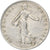 Francia, 50 Centimes, Semeuse, 1915, Paris, Argento, BB+, Gadoury:420