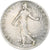 Francia, 50 Centimes, Semeuse, 1920, Paris, Argento, BB+, Gadoury:420