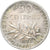 Francia, 50 Centimes, Semeuse, 1920, Paris, Argento, BB+, Gadoury:420