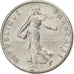 Frankrijk, 50 Centimes, Semeuse, 1969, Paris, Zilver, ZF, Gadoury:420