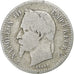 France, Napoleon III, 50 Centimes, Napoléon III, 1865, Paris, Silver